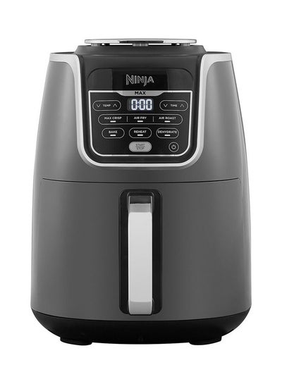 Buy Air Fryer MAX, 5.2L, 6-In-1, Uses No Oil,  Air Fry, Max Crisp, Roast, Bake, Reheat, Dehydrate, Family Size, Digital, Cook From Frozen, Non-Stick, Dishwasher Safe Basket 5.2 L 1700 W AF160ME grey in UAE