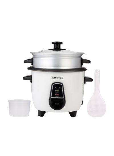 Buy Electric Rice Cooker 0.6 L 350.0 W KNRC6054 White/Pink in UAE