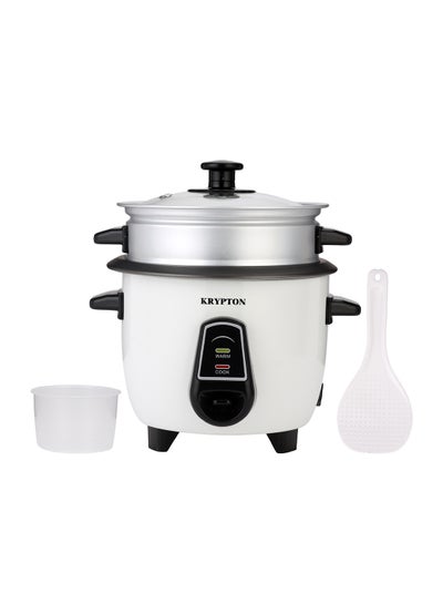 Buy Electric Rice Cooker 0.6 L 350 W KNRC6054 White/Black in Saudi Arabia