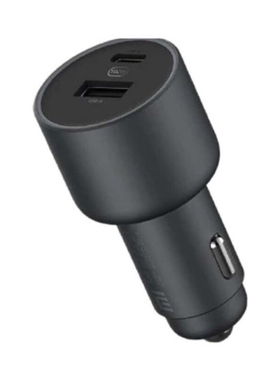 Buy 67W Car Charger Usb A Type C Black in UAE