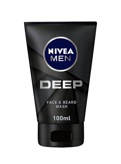 Buy Men Deep Cleansing Face And Beard Wash 100ml in Saudi Arabia