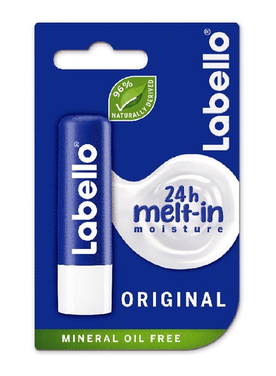 Buy LABELLO Lip Care, Moisturizing Lip Balm, Original with Shea Butter, 4.8g 5.5ml in Egypt