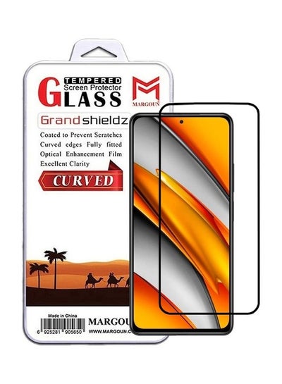 اشتري Xiaomi Poco F3 Screen Protector Tempered Glass Full Glue Back Side Black في الامارات