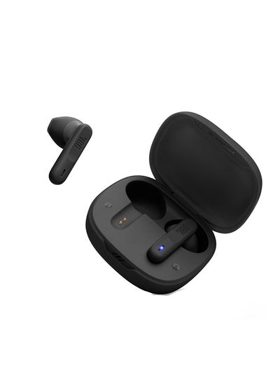 Buy Wave Flex True Wireless Earbuds, Deep Base Sound, Comfortable Fit, 32H Battery, Smart Ambient + Talkthru, Hands-Free Call, Voiceaware, Water And Dust Resistant Black in UAE