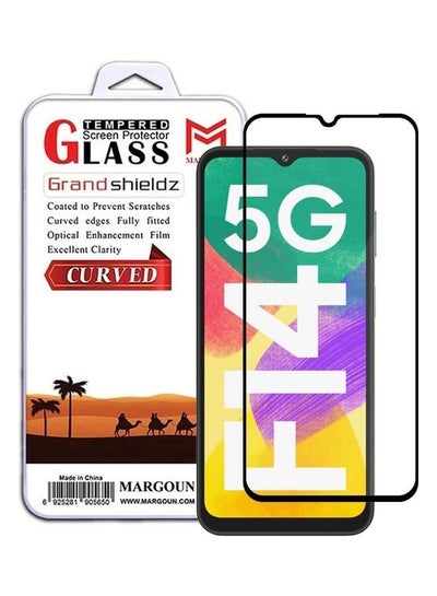 اشتري Samsung Galaxy F14 5G Screen Protector Tempered Glass Full Glue Back في الامارات