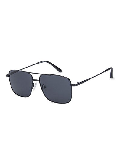 Buy Unisex Polarized Rectangular Sunglasses - VC S13118 - Lens Size: 57Mm in UAE