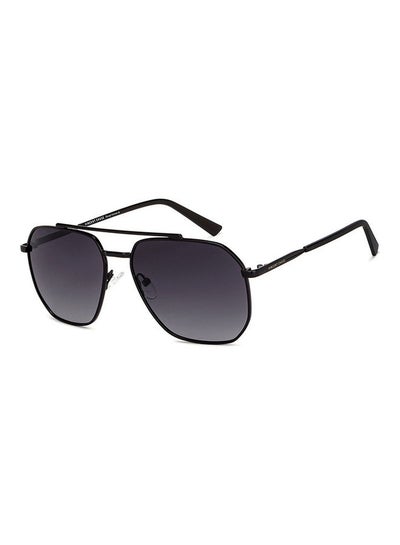 Buy Unisex Polarized Rectangular Sunglasses - VC S12593 - Lens Size: 58Mm in UAE