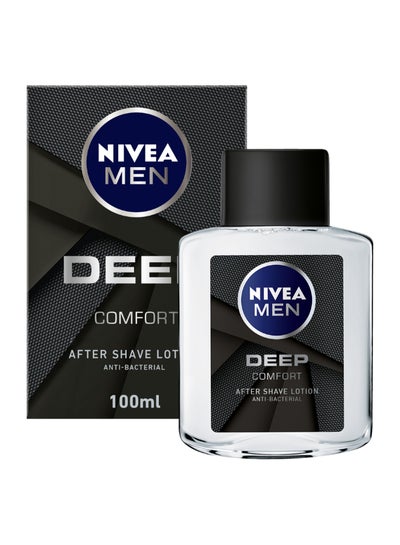 Buy Men Deep Comfort After Shave Lotion, Antibacterial 100ml in Egypt