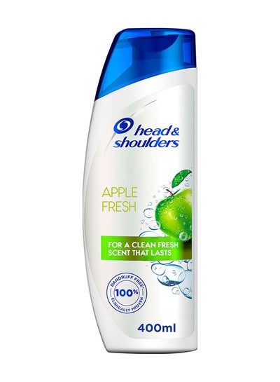 اشتري Apple Fresh Anti-Dandruff Shampoo For Greasy Hair 400ml في الامارات
