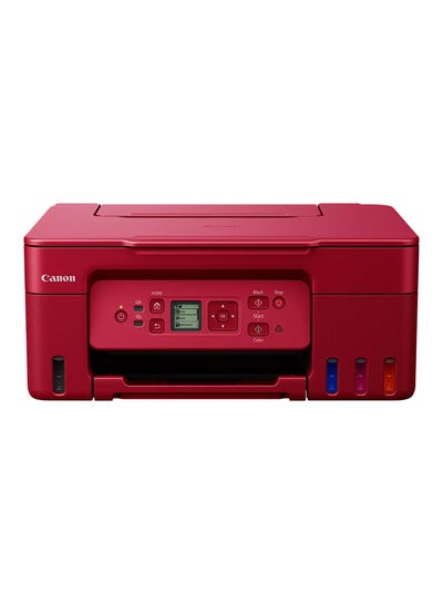 Buy PIXMA G3470 Wireless Colour 3-in-1 Refillable MegaTank Printer Red in Saudi Arabia