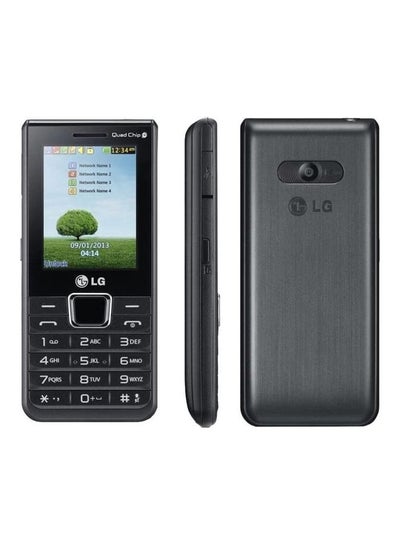 Buy A395 Four SIM Black 512MB RAM/128MB Mobile Phone in UAE