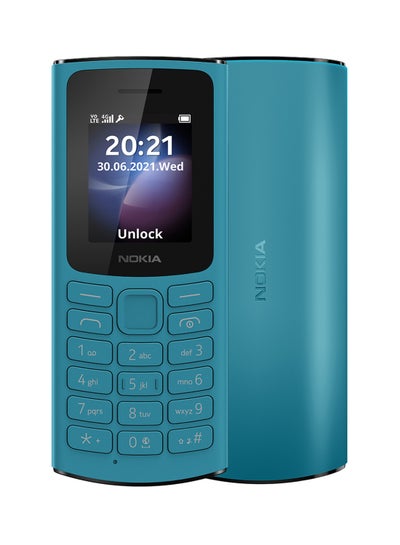 Buy 105 4G Dual SIM Blue- Middle East Version in UAE