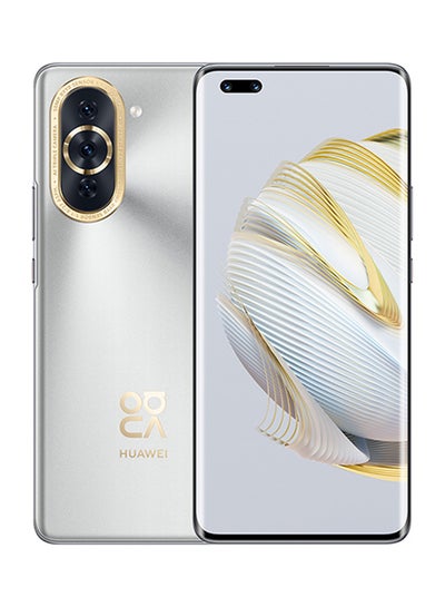 اشتري Nova 10 Pro Dual SIM Starry Silver 8GB RAM 256GB 4G LTE - Middle East Version في الامارات