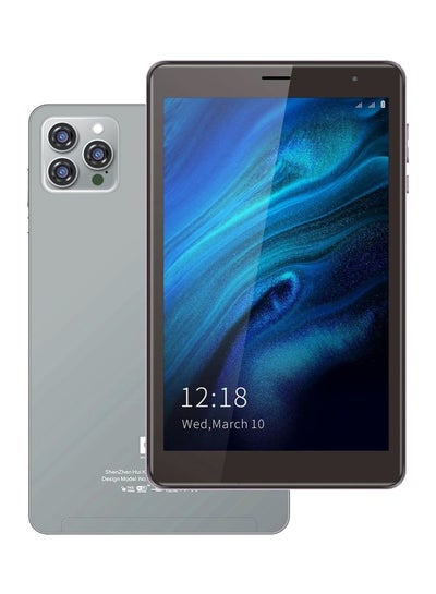 اشتري CM813 Pro Android Smart Tablet With 8 Inch 6GB RAM 256GB 5G Bluetooth Wifi Zoom Supported With Protective Case Cover Grey في السعودية