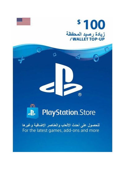 اشتري Playstation US 100 USD Gift Card في مصر