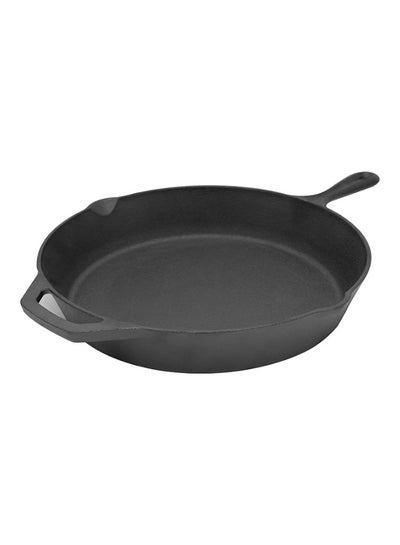 Buy Cast Iron Fry Pan Black 30cm in Saudi Arabia