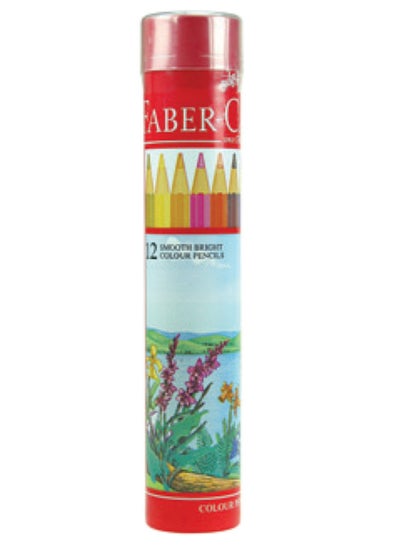 Buy 12-Piece Colour Pencils Set Multicolour in Saudi Arabia