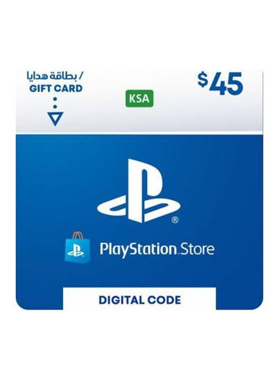اشتري Playstation KSA 45 USD Gift Card في مصر