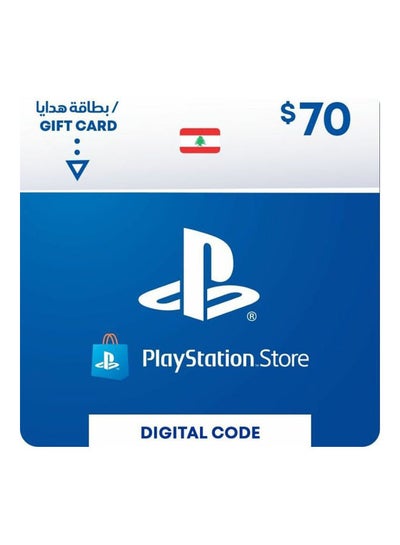 اشتري Playstation Lebanon 70 USD Gift Card في مصر