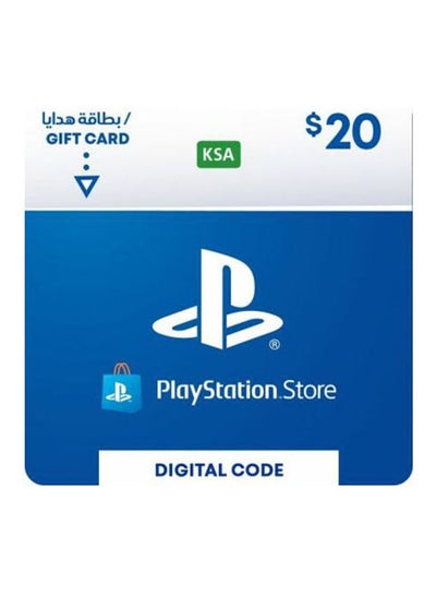 Buy Playstation KSA 20 USD Gift Card in Egypt