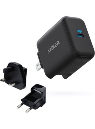 اشتري Anker PowerPort III 25W A2058H11 Compact Fast Charger for SAMSUNG -Black black في مصر
