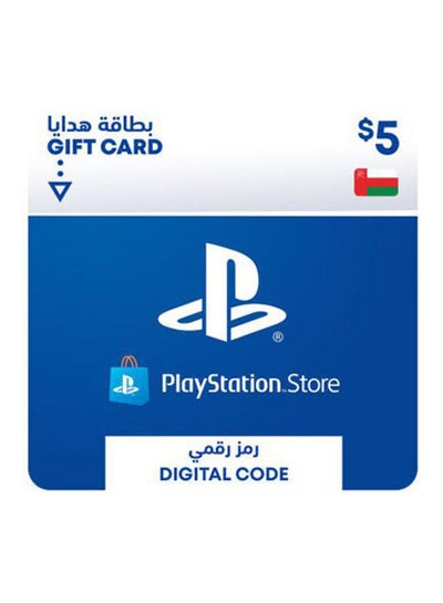 Buy Playstation Oman 5 USD Gift Card in Egypt