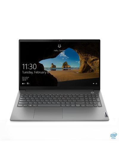 اشتري ThinkBook 15 G2 ITL Laptop With 15.6-inch FHD (1920x1080) Display, Core i5-1135G7 Processor/8GB RAM DDR4/256GB SSD M.2/Windows 11 Pro/Integrated Intel Xe Graphics/ الإنجليزية/العربية Mineral Grey في السعودية
