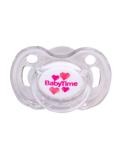 Buy Silicone Ort Soother Candy With acover No 3 pink in Egypt