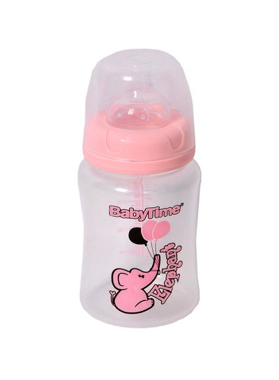 Buy Wide Neck Bottle 250ml pink elephant in Egypt