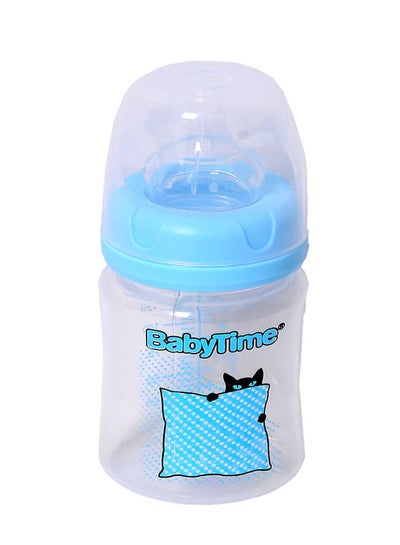 Buy Wide Neck Bottle 150ml blue cat in Egypt