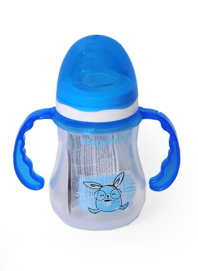 Buy NonDrip Handled Cup 250 ml blue rabbit in Egypt