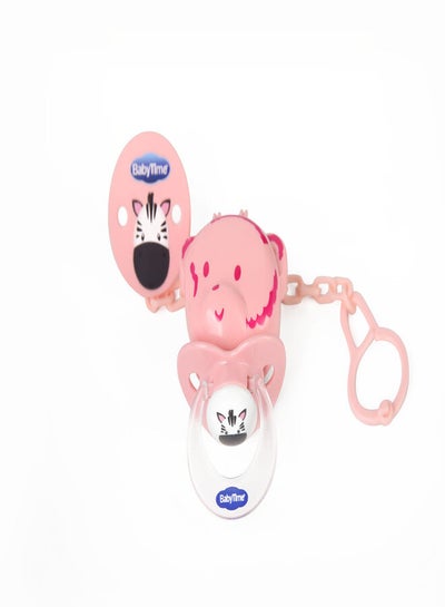 Buy Soother Protector Case For Silicone Plus Shoother pink in Egypt