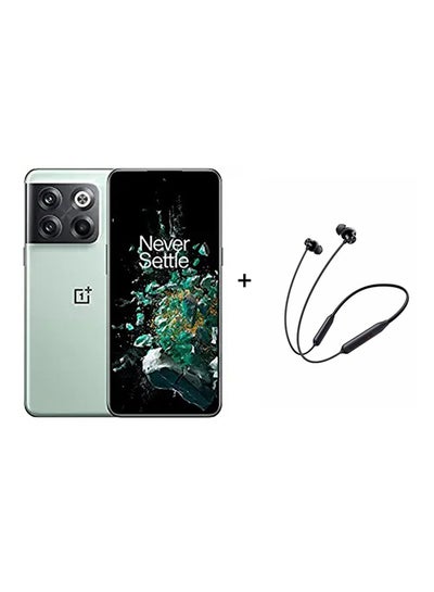 Buy 10T 5G Dual SIM Jade Green 16GB Ram 256GB with Bullets Wireless Z2 Series Earphones Magico Black - International Version in UAE