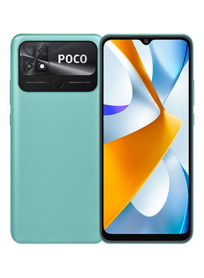 Buy Poco C40 Dual Sim 4GB RAM 64GB Coral Green - Global version in Egypt