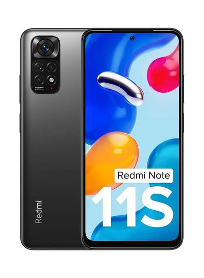 Buy Redmi Note 11S 4G Dual SIM Space Black 8GB RAM 128GB - Indian Version in UAE