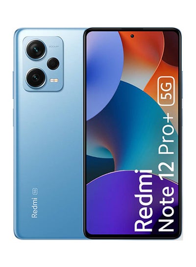Buy Redmi Note 12 Pro+ 5G Dual SIM Blue / Iceberg blue 8GB RAM 256GB - International Version in UAE