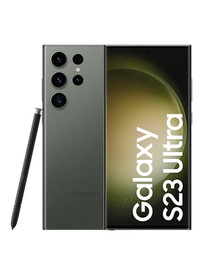 Buy Galaxy S23 Ultra 5G Dual SIM Green 12GB RAM 1TB - Middle East Version in Egypt