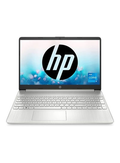 Buy 15s-fq5010TU Laptop With 14-Inch Display, Core i5-1235U Processor/8GB RAM/512GB SSD/Intel Iris XE Graphics/Windows 11 Home English Silver in UAE