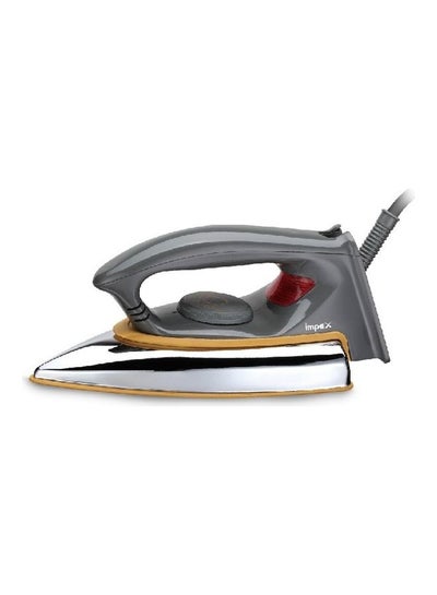 Buy Electric Dry Iron With Non-Stick Ceramic Coated Sole Plate 1200.0 W Showy Gray/Silver/Gold in Saudi Arabia