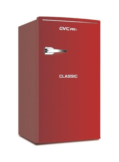 Buy Classic Single Door Refrigerator GVRG-129 -R Red in Saudi Arabia