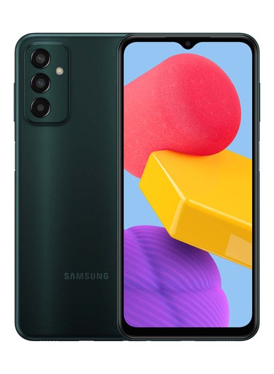 Buy Galaxy M13 Dual SIM Smartphone Deep Green  4GB RAM 128 GB 4G LTE - Middle East Version in Saudi Arabia