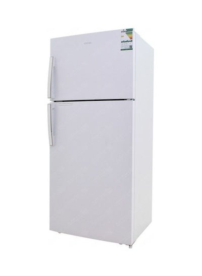 Buy Refrigerator With Freezer GVRF-850 White/Silver in Saudi Arabia