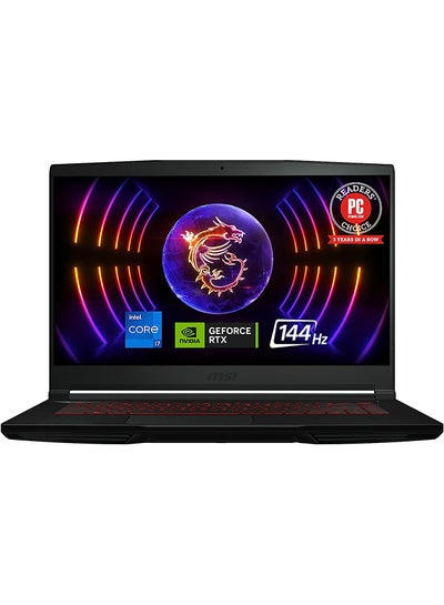 Buy THIN GF63 12VE-066US Laptop With 15.6-Inch Display, Core i7-12650H Processor/16GG RAM/512GB SSD/6GB NVIDIA Geforce RTX 4050 Graphics Card/Windows 11 English Black in UAE