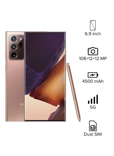 Buy Galaxy Note20 Ultra Dual SIM Mystic Bronze 12GB RAM 256GB 5G in UAE