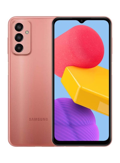 Buy Galaxy M13 Dual SIM Smartphone Orange Copper 4GB RAM 64 GB 4G LTE - Middle East Version in Saudi Arabia