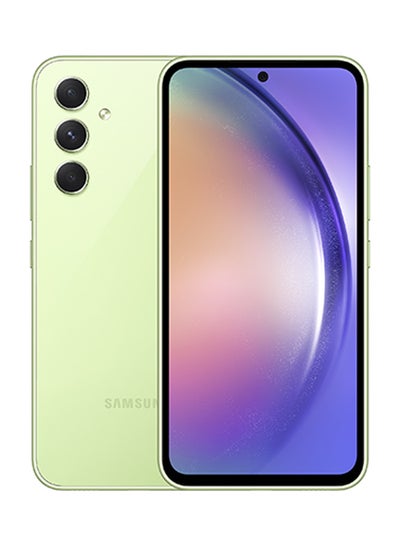 اشتري Galaxy A54 ثنائي الشريحة، Awesome Lime، 8 جيجابايت من ذاكرة الوصول العشوائي، 128 جيجابايت، 5G - الإصدار العالمي في الامارات