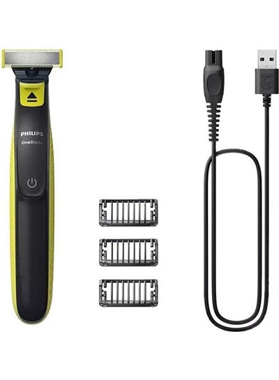 Buy One Blade Electric Shaver QP2724/10 Black & Lime in Egypt