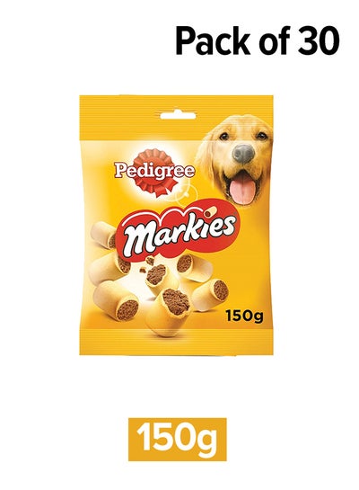 Buy Markies Dog Treats 150g Pack of 30 in UAE