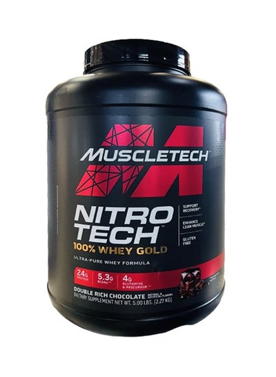 Buy Nitro Tech Whey Gold Protein Primary Sources Double Rich Chocolate 2.27 Kg
muscletech in Saudi Arabia