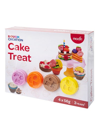 Buy Dough Creation Cake Treat For 3 Years And Above – 4 X 56 G in Saudi Arabia